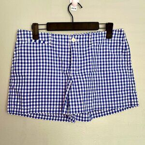 Ralph Lauren Sport Women's Gingham Shorts (Blue/White) Size: 8